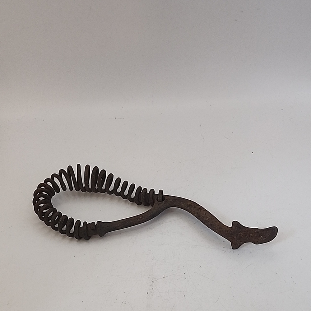 Antique Ideal 76 Cast Iron Stove Lid Lifter Spring Handle